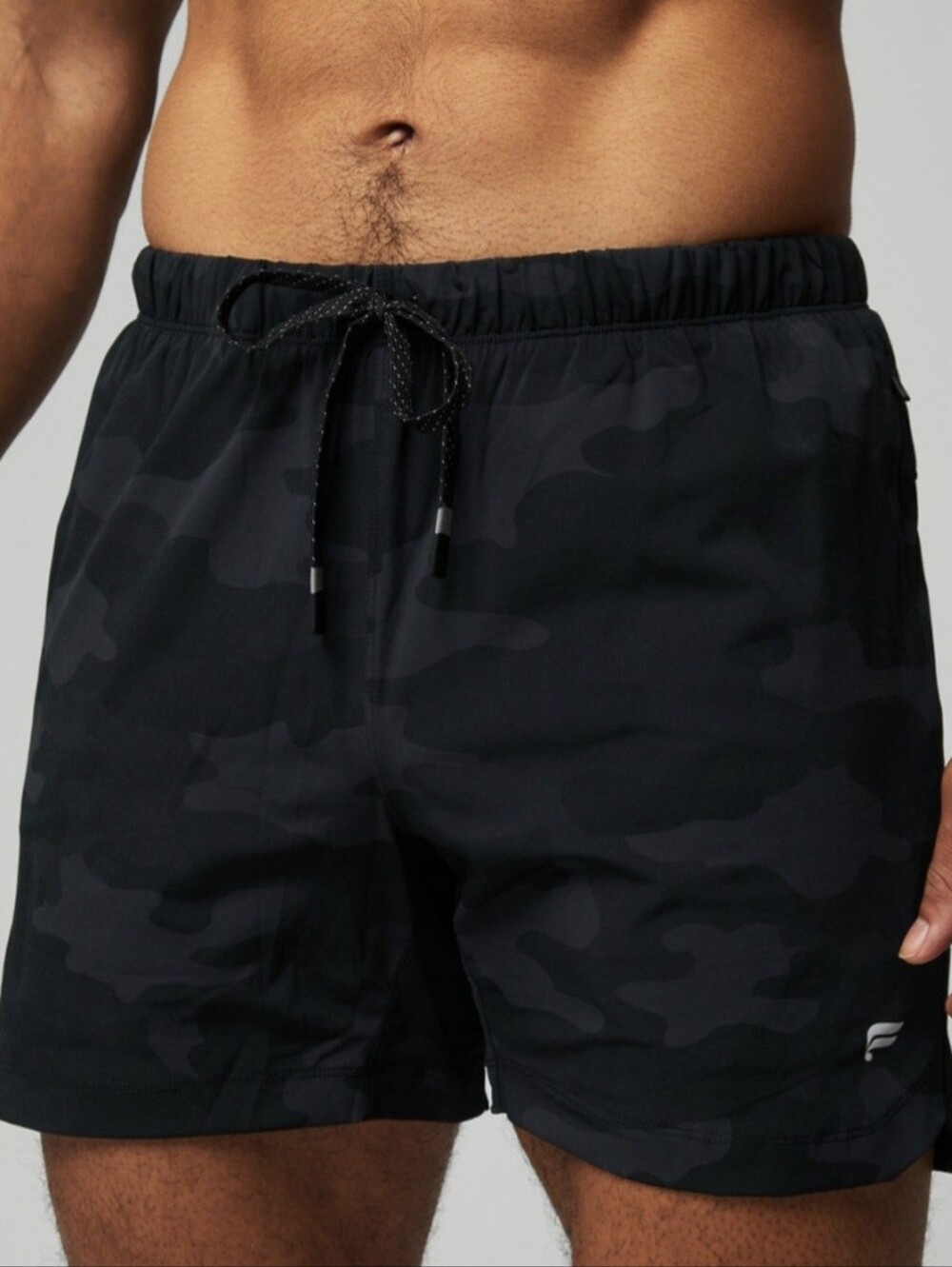 Fabletics The One 5" Short - Black Tactical Camo